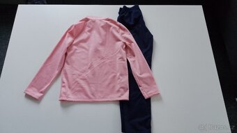 Mikina+tepláky pro dívky(6-8let)z Decathlonu-top stav - 2