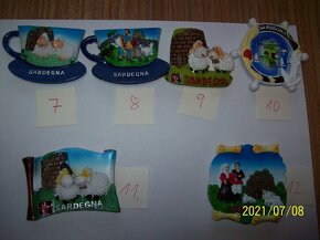 Cestovní magnetky na lednici - 2