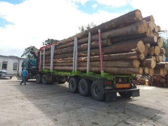 Lesovůz Volvo FM13 s hydraulickou rukou + návěs Lemex - 2