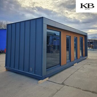 Zahradní sauna / kontejnerová sauna / venkovní sauna 8,0x3,0 - 2