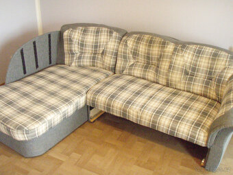 ROZKLÁDACÍ ROHOVÝ GAUČ S ÚLOŽNÝM PROSTOREM - 2