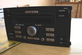 Rádio Ford 6000 CD + KÓD - 2