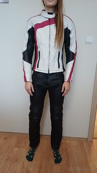 Kožená dámská kombinéza Probiker / Riding Tribe - 2