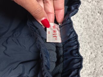 Oteplováky / kalhoty dívčí vel. 98, Wolf - 2