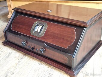 Velké starožitné rádio RCA, Super-Heterodyne, rok 1925 - 2