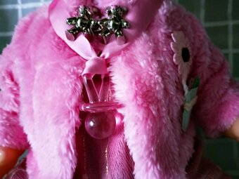 👶🎀RETRO VELKÁ PANENKA MIMINKO - PLASTOVÁ 70. LÉTA - 2