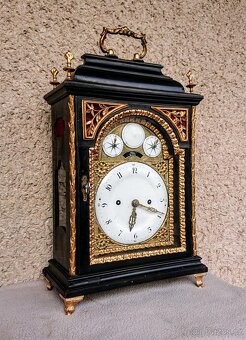 Krásné barokní hodiny - "ALTDEUTCH" šnek se retězem - 2