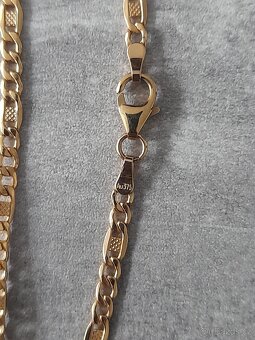 Pánský řetízek au375 9karatu - 2
