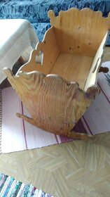 Kolíbka dřevěná - 2