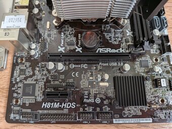 ASRock H81M-HDS s CPU i5-4570S - 2