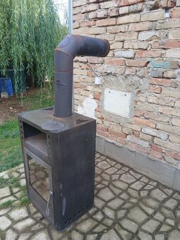 Krbová kamna s výměníkem - 2