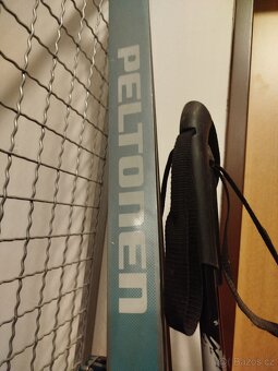 Běžecký lyže, hůlky,boty - 2