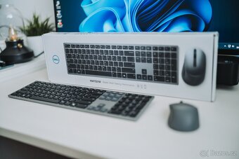 Dell Premier KM7321W - CZ/SK - set klávesnice a myši - 2