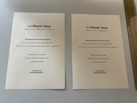 Sada dvou plakátů Poustr Hory - 2