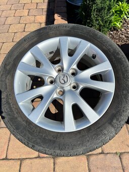 4x Alu kola Mazda (originální) 205/55R16 - 2