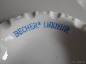 Starý, porcelánový popelník - 2