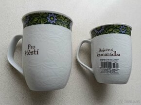 Porcelánový hrnek, hrníček nový. Druhý k 50 tinám. - 2