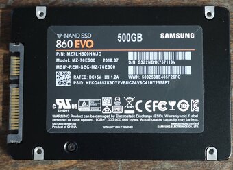 Samsung 860 EVO 500gb - 2