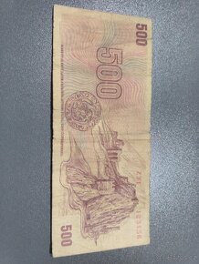 Pětisetkoruna z roku 1968 - 2
