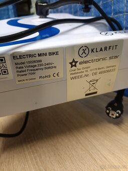 Cyklotrenažér Klarfit - 2