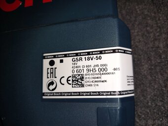Aku Bosch GSR 18V-50 PROFESSIONAL - 2