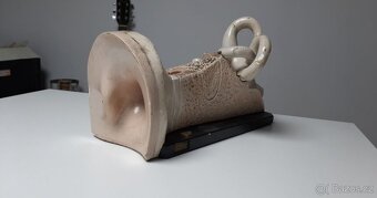 Starožitný model ucha, Bock Steger, cca 1880 - 2