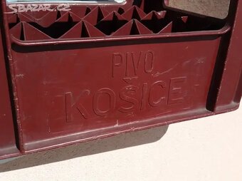 Bedna / přepravka na pivní lahve pivovar Košice - 2