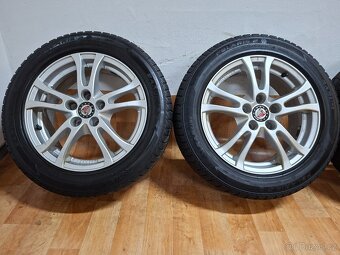 Alu kola R16 5x112 Anzio + zimní pneu 205/55/16 Barum - 2