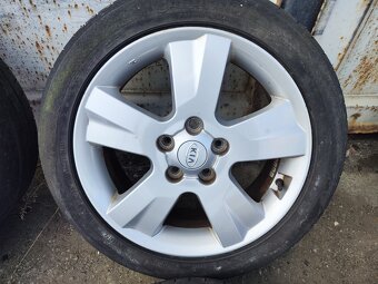 17"letní alu sada 5x114 origo Kia Venga Ceed Hyundai i30 - 2