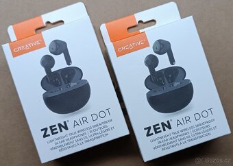 Sluchátka Creative Zen Air Dot DOT IPX4, GOOGLE SIRI - 2