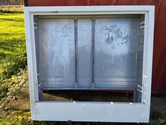 Skříň na rozdělovač pro podlahové topení se zámkem, podomítk - 2