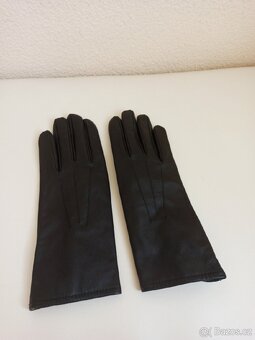 dámské kožené rukavice - 2