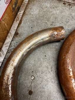 Různé kolena výfuku Jawa/ČZ - 2