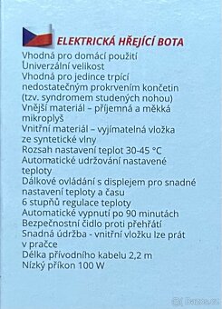 Vyhřívaná bota Gallet CCH210 - Nová - 2