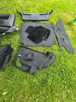 Golf 4 coupe tapce interiér plasty - 2