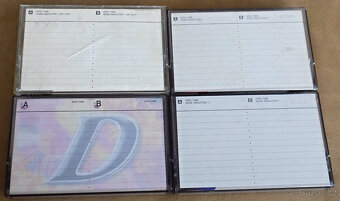 magnetofonové kazety MC, 2x SONY , 2x TDK - 2