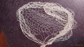 Bílá retro houpací síť - 2