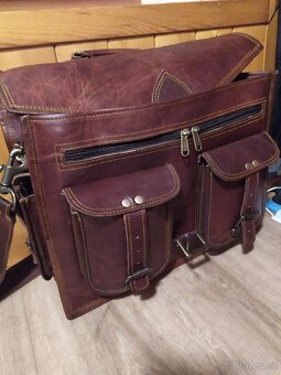 Kožená taška z Indie - 2