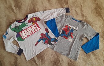 2x balíček-Chlapecké oblečení vel. 134+/- - 2