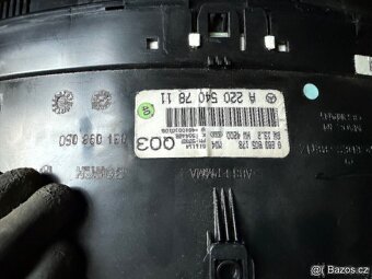 mercedes w220 budíky s-class - 2