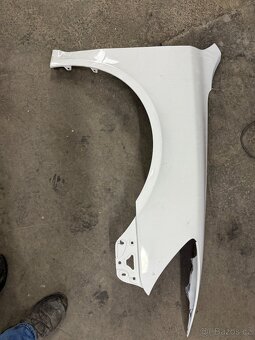 Blatniky škoda Octavia 2 facelift 1026 LF9E bílá - 2