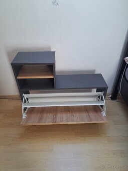 Botník a věšák se zrcadlem - 2