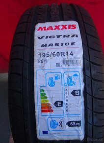 Letní pneu Maxxis, 195/60/14, 2 ks - 2