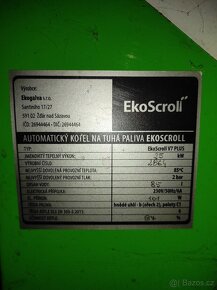 Automatický kotel EkoScroll - 2