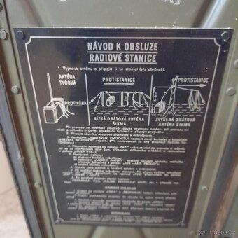 Radiostanice , vysílačka,  CSLA, R-4 - 2