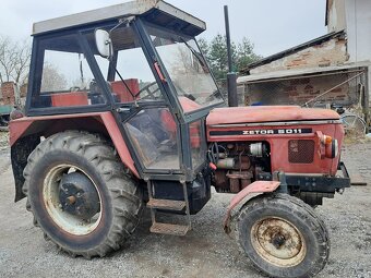 Zetor 5011, platná stk, kompletní závaží, slušný stav - 2