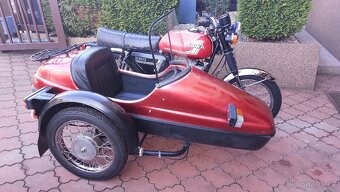 Jawa 350/634 sidecar 562- Italka rok 1983 - 2
