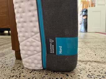 Krásná rustikální postel jednolůžko 90x200 komplet - 2