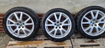 Alu kola R17 Spider, nové letní 225/45 - 2
