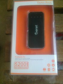 Power Bank GERET kapacita 5200 mAh barva černá - 2